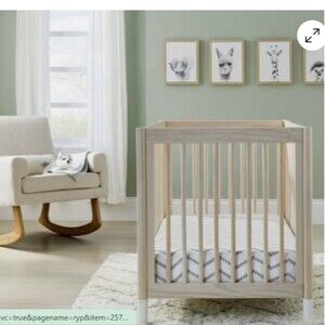 Cloud Island Gray and White Jersey Fitted Crib Sheets - 2-Pack 100% Cotton